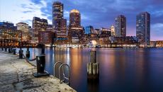 view from South Boston, Massachusetts